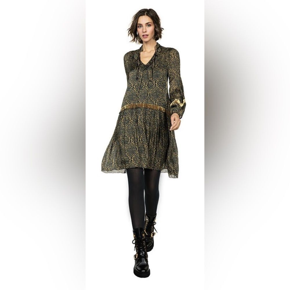 BEATE HEYMANN ORNAMENT DRESS DIJON SIZE 36